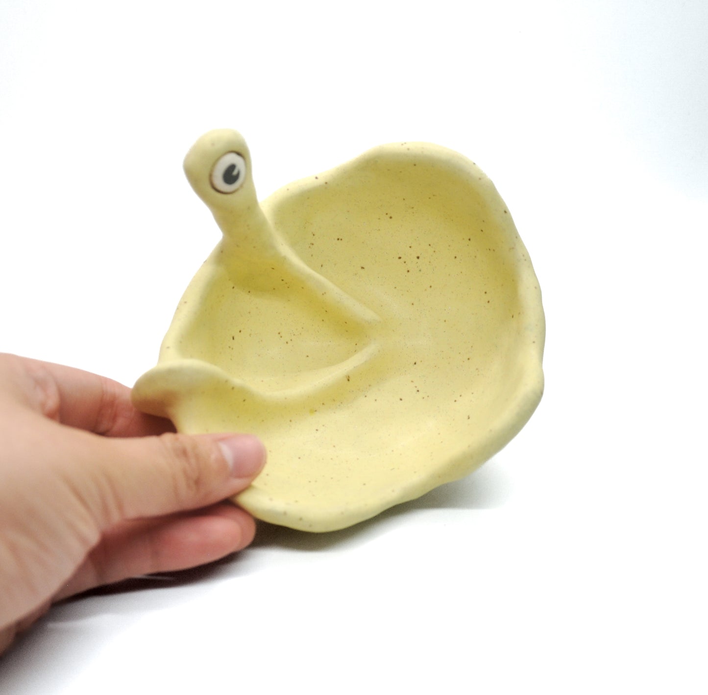 Canary Yellow Eye-Eye Trinket Holder