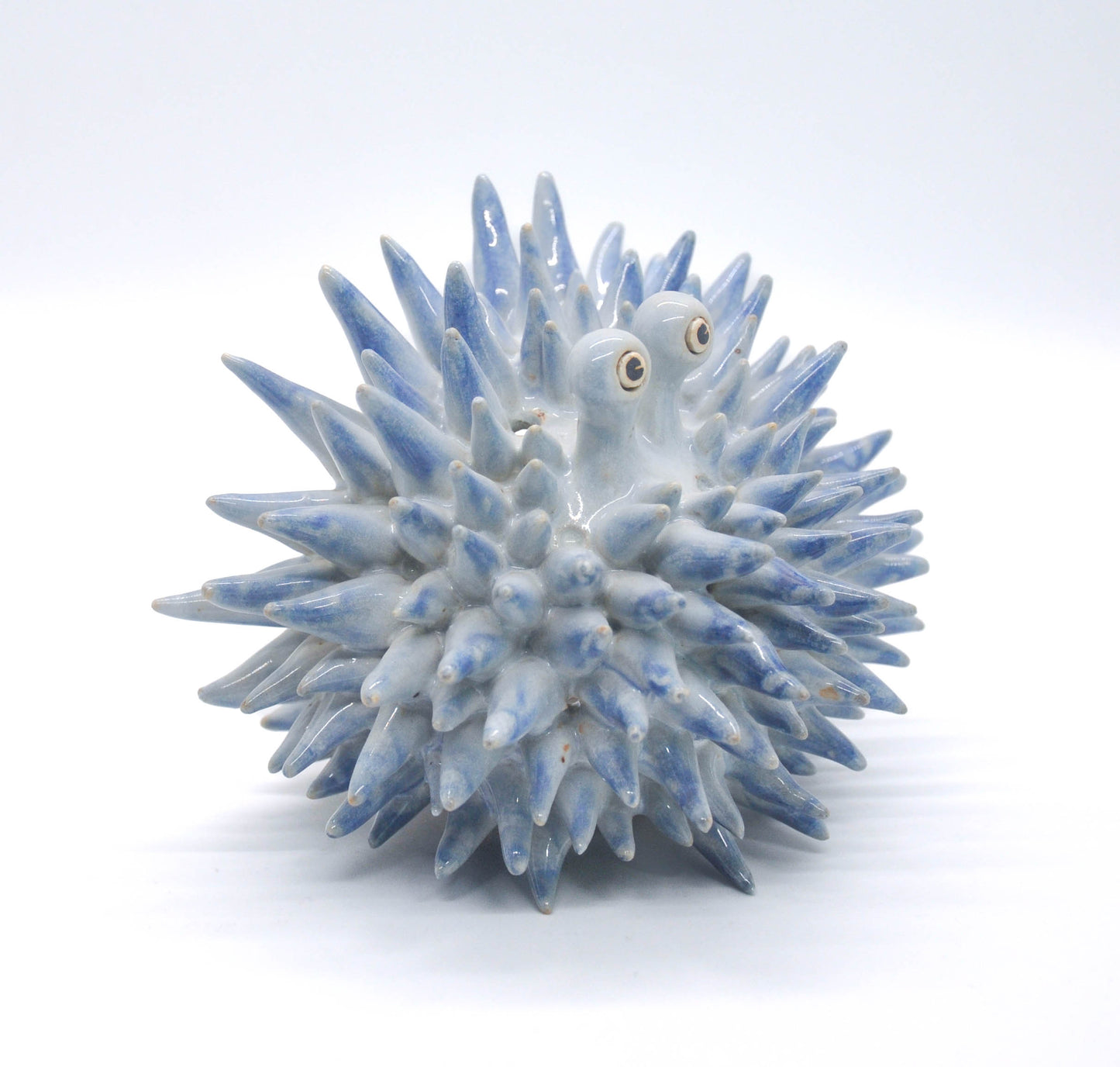 Soft Blue Gradient Candleholder Urchin