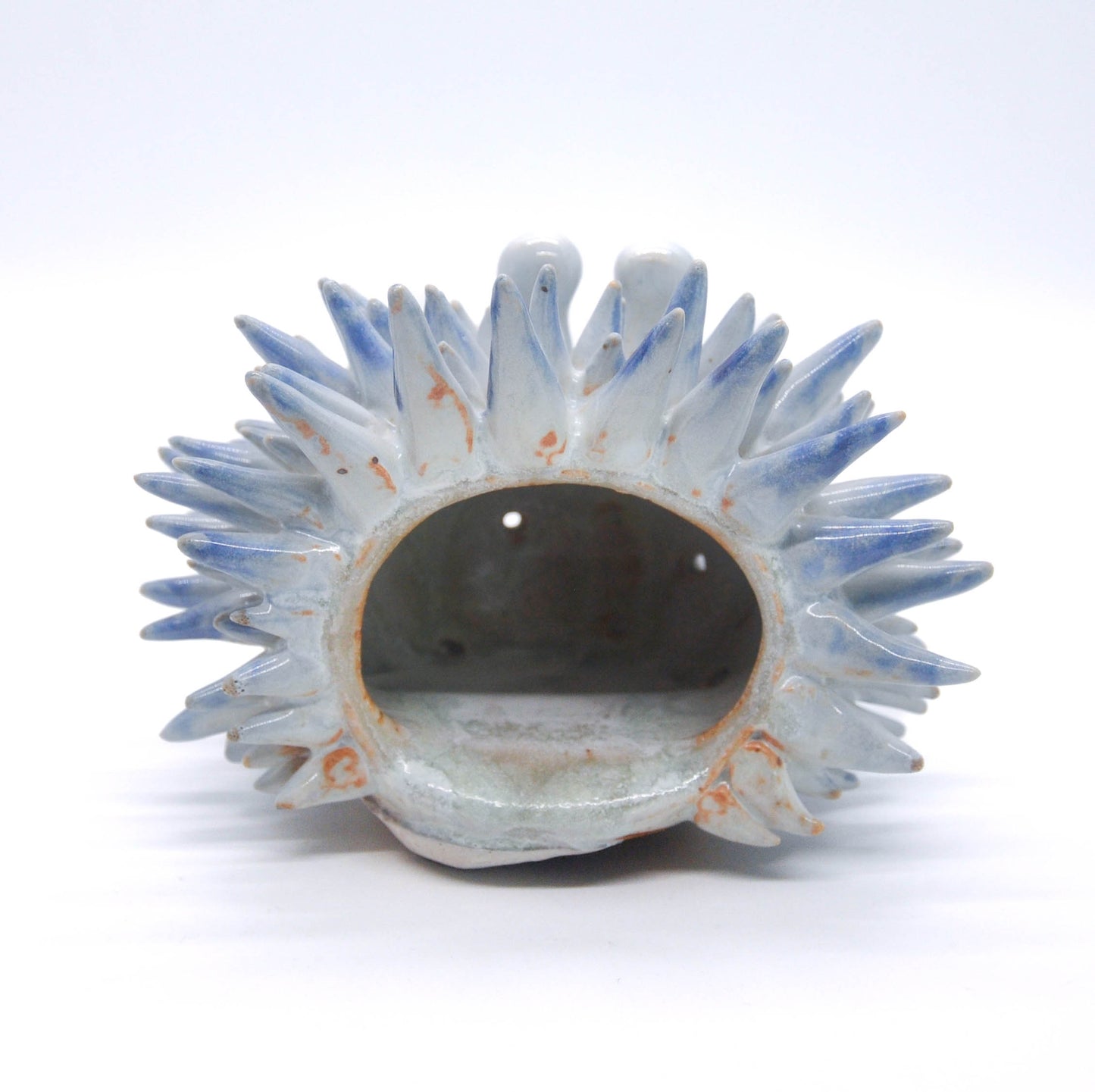 Soft Blue Gradient Candleholder Urchin