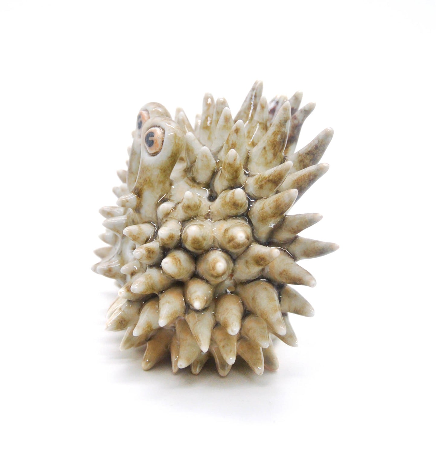 Glossy Shino Urchin I Candleholder