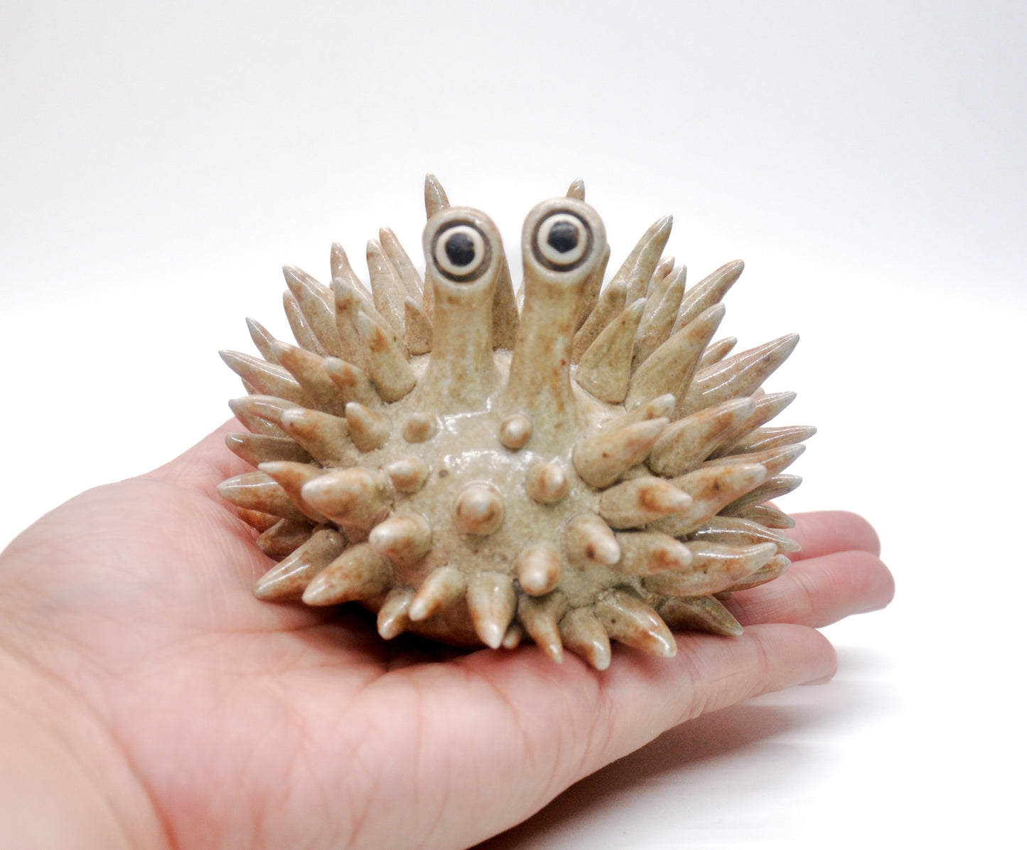 Salt Fired Small Urchin II