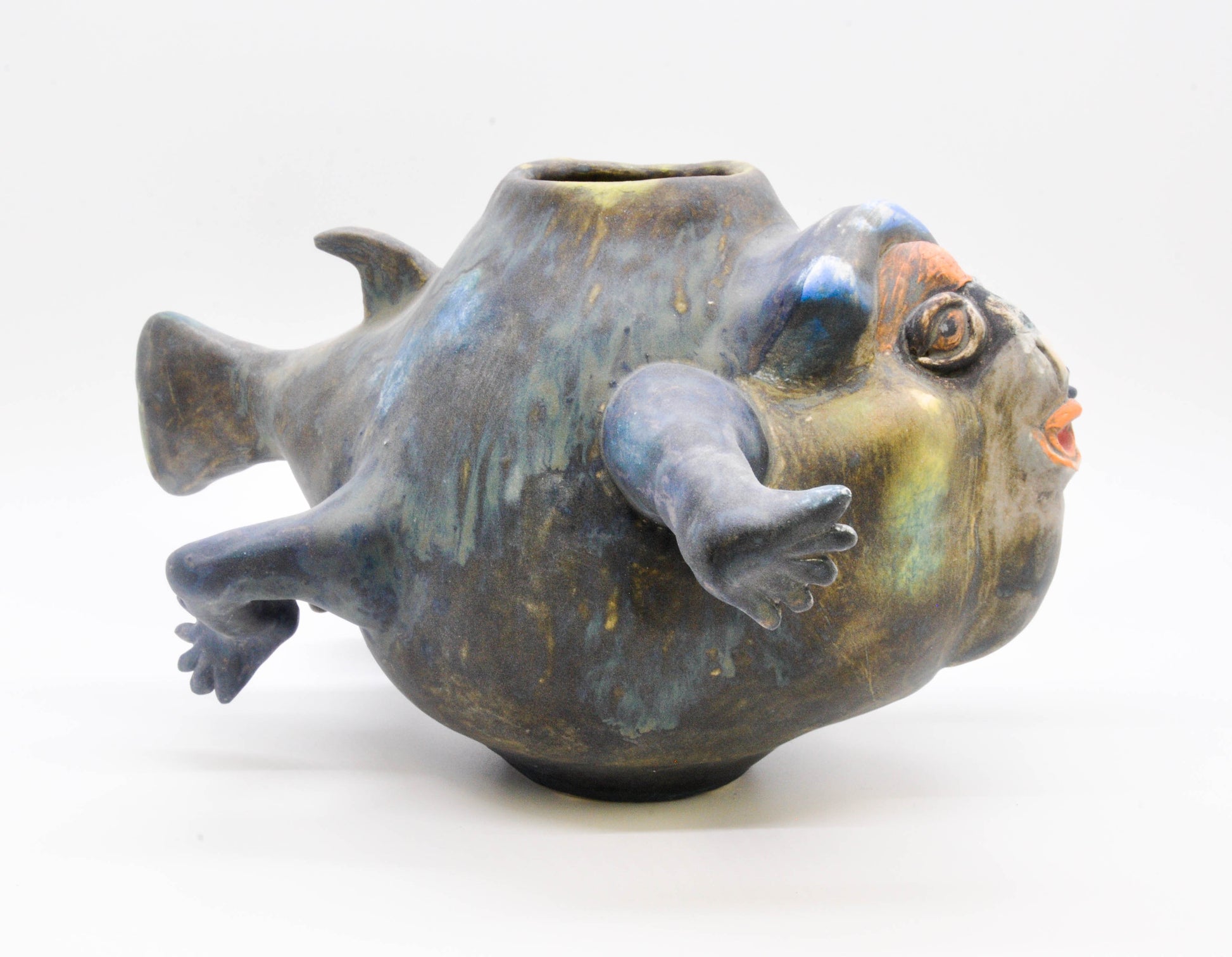 De Brazza Mutant Monkey Fish Vase – Puffabo